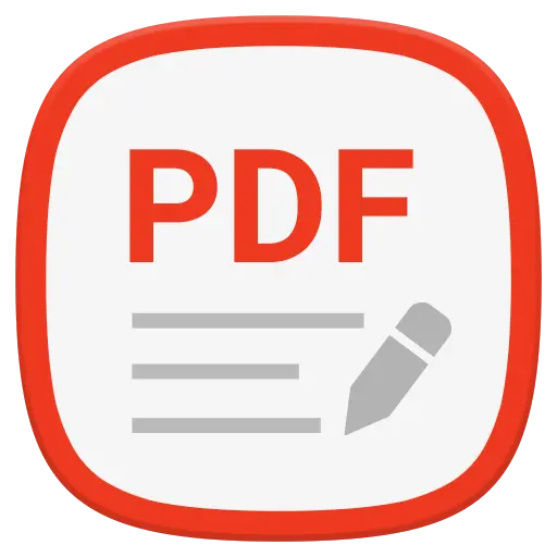 Write on PDF icon