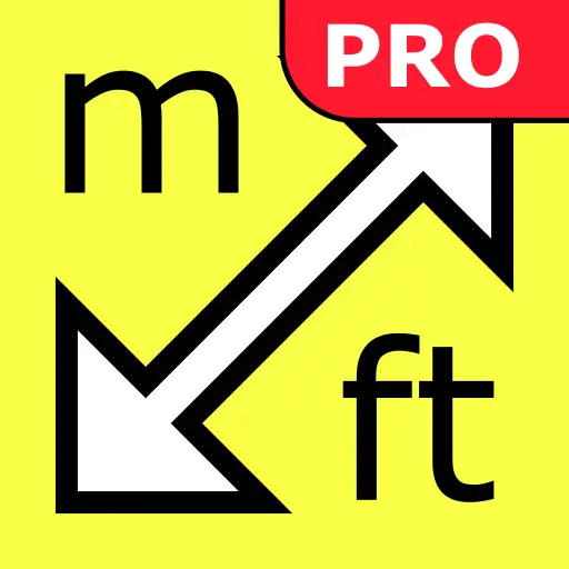 Meters to Feet Converter Pro icon