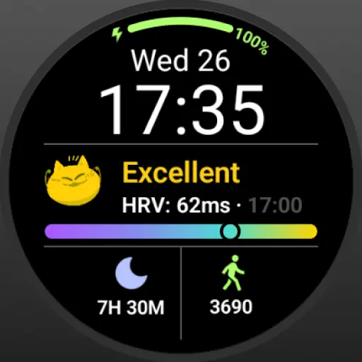 Moodpress Rainbow Watch Face icon