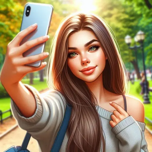 Selfie camera & beauty camera icon