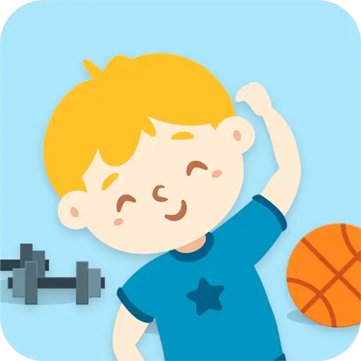 Morning exercises for kids icon