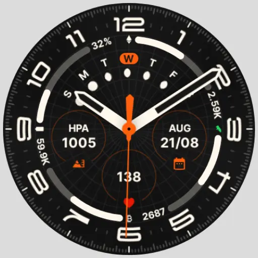 Galaxy Ultra Watch Face icon