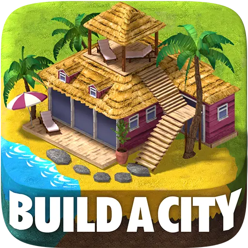 Town Building Games: Tropic Ci icon