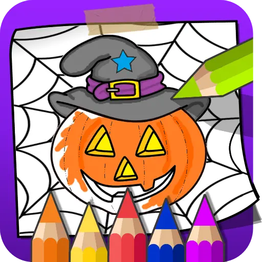 Halloween Coloring Book icon