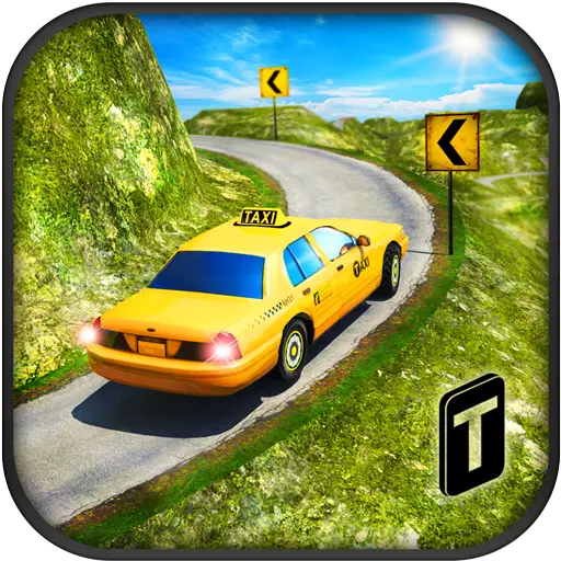 Taxi Driver 3D : Hill Station icon