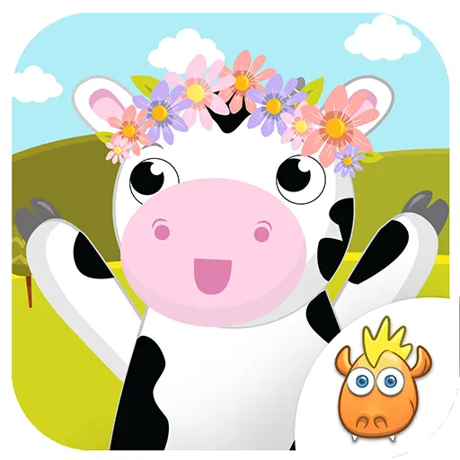 Crazy Farm - Animal School icon