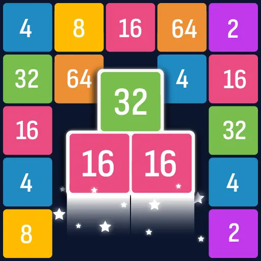 X2 Puzzle: Number Merge 2048 icon