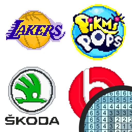 Logo Pixel Art Coloring Book icon