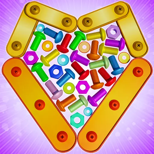 Nut Bolt Screw Pin Puzzle Game icon