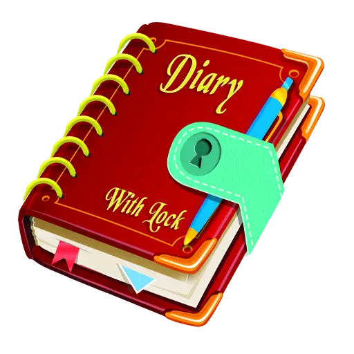 Diary for Boys Girls with Lock icon