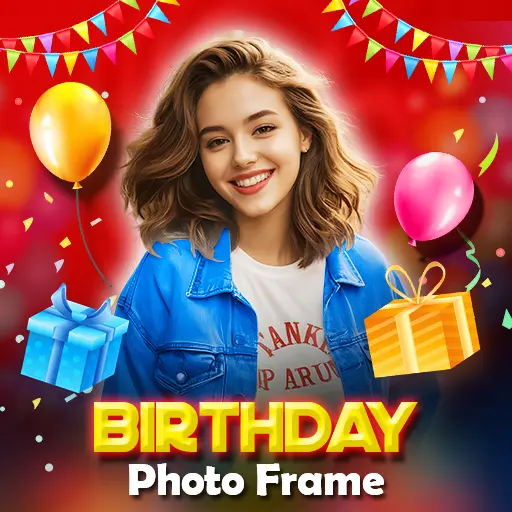 Birthday Photo frames icon