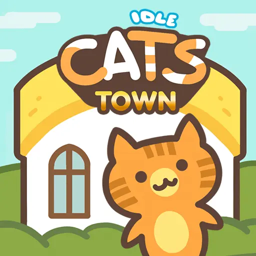Idle Cat Town - Tycoon Game icon