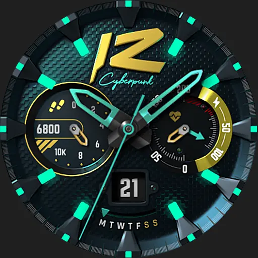 S4U Cyberpunk watch face icon