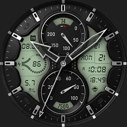 S4U Spider Hybrid watch face icon