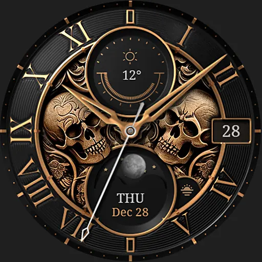 S4U Mystique - Gold watch face icon