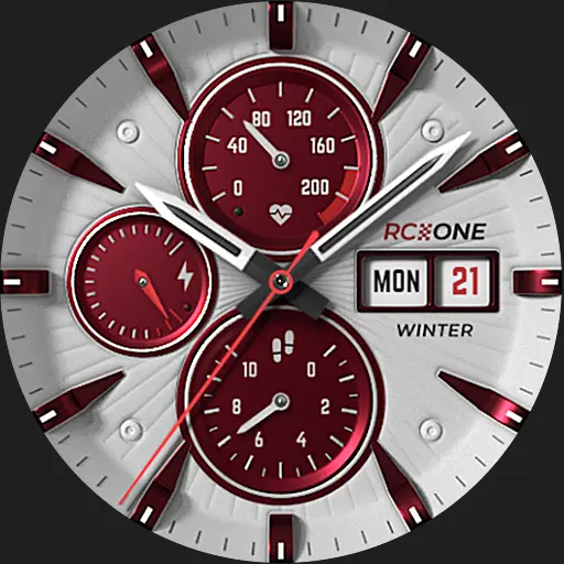 S4U RC ONE Winter watch face icon