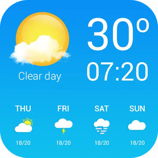 Weather app icon