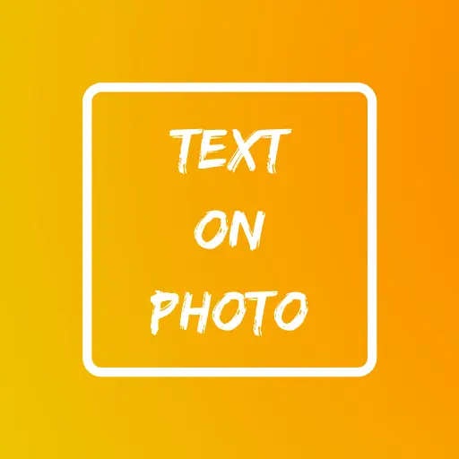 Text On Photo icon