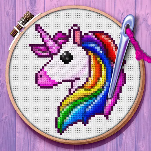 Magic Cross Stitch: Pixel Art icon