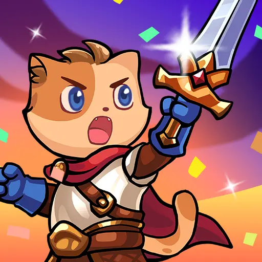 Cat Hero: Idle RPG War icon