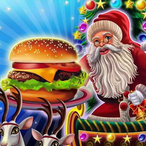 Santa Restaurant Cooking Game icon