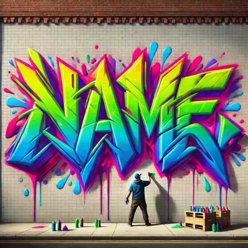 Graffiti Name Logo Maker icon