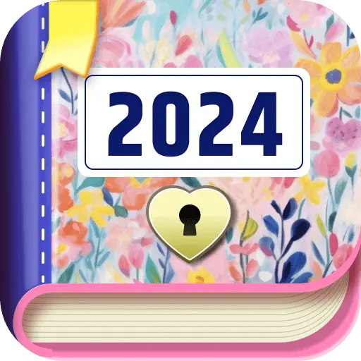 Diary with Lock: Diary Journal icon