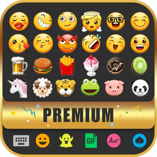 Cute Emoji Keyboard Premium icon