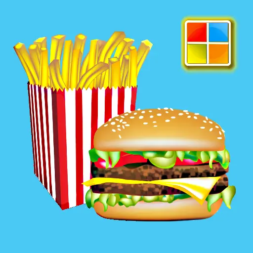 Foods Cards Games icon