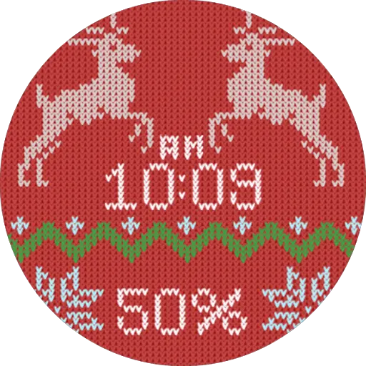 Christmas Sweater Watch Face icon