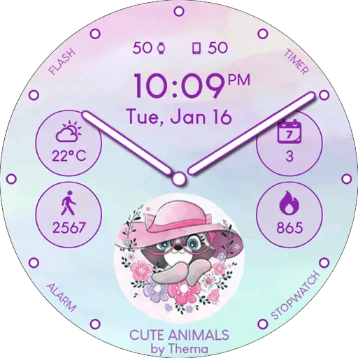 Cute Animals Watch Face icon