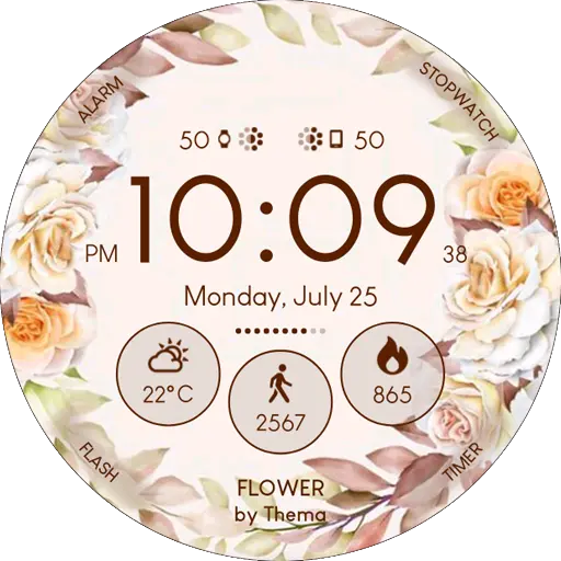 Flower Watch Face icon