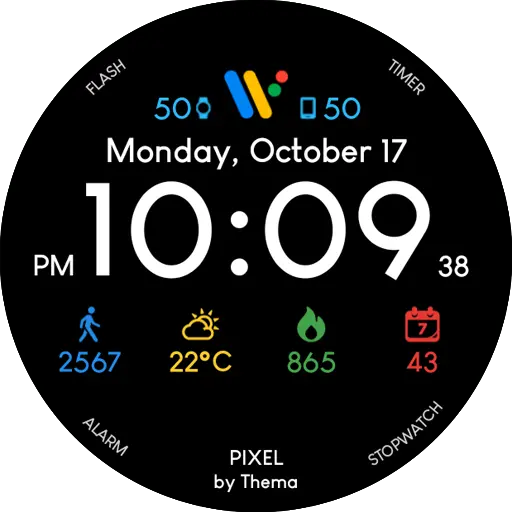 Simple Pixel Watch Face icon