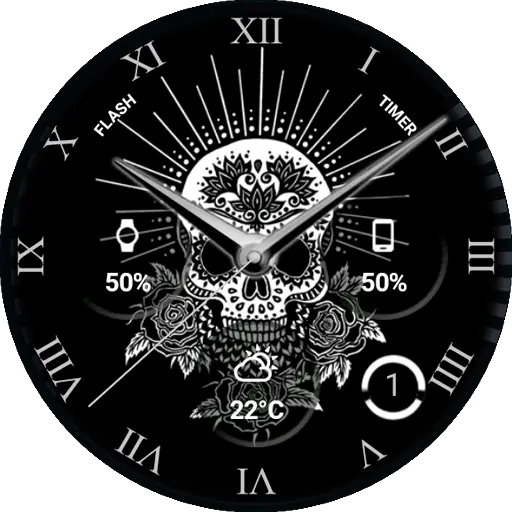 Skull Wear Watch Face icon