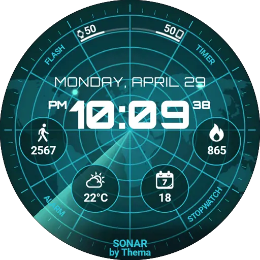 Sonar Watch Face icon