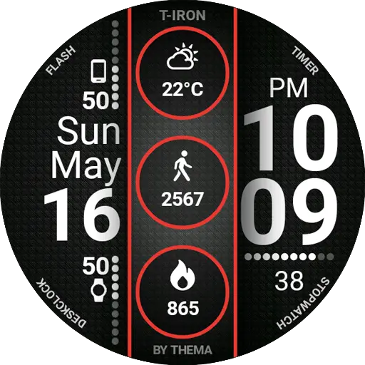 T-Iron Watch Face icon