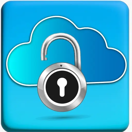 Icloud and Network unlock icon