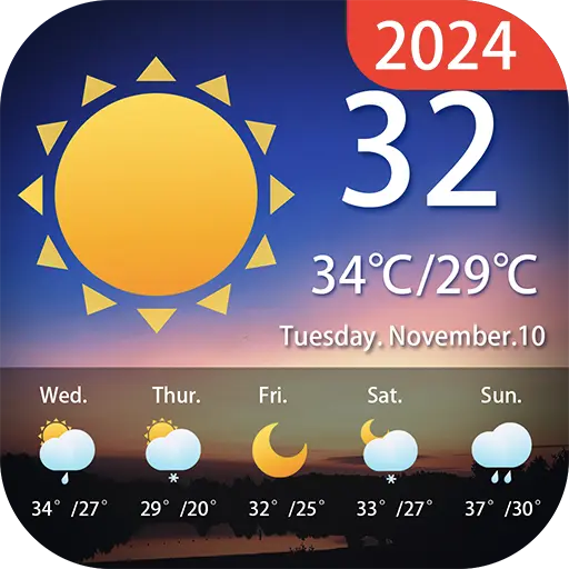 Local Weather Alerts - Widget icon