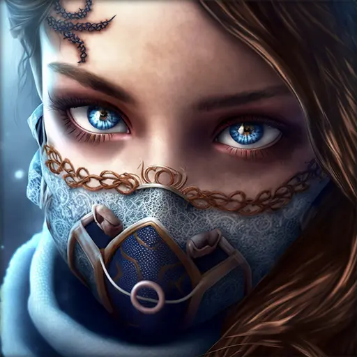 Mask Girl Wallpaper icon