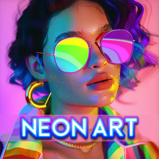 Neon Art - AI Art Generator icon