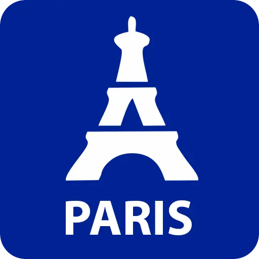 Paris Travel Map Guide icon