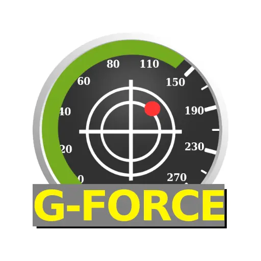 Speedometer with G-FORCE meter icon