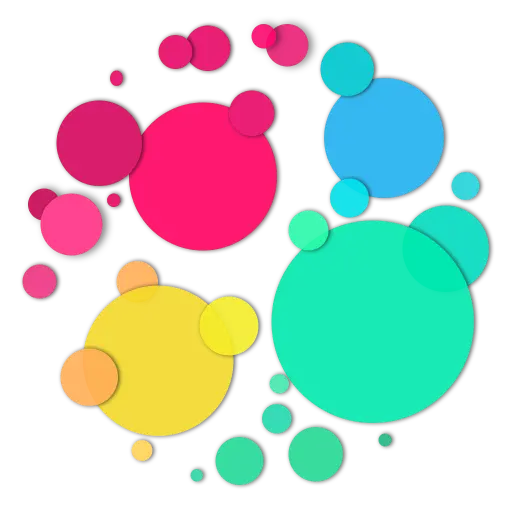 Dots. Brain training icon