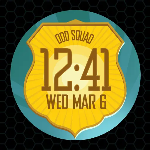 Odd Squad: Badge Watch Face icon