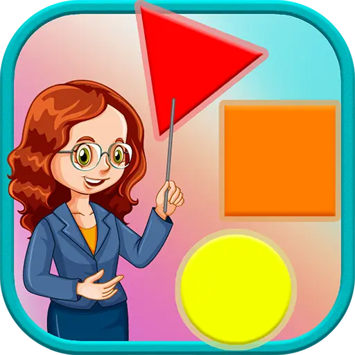 Shape Color Size Game for Kids icon