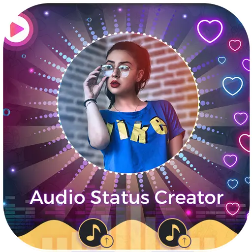 Audio Story & Status Maker App icon