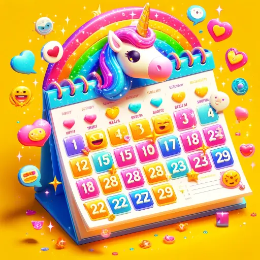 Unicorn Calendar icon