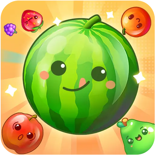 watermelon merge 2 icon