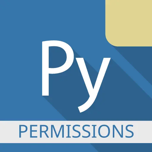 Pydroid permissions plugin icon