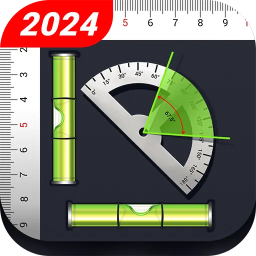 Ruler, Protractor, BubbleLevel icon